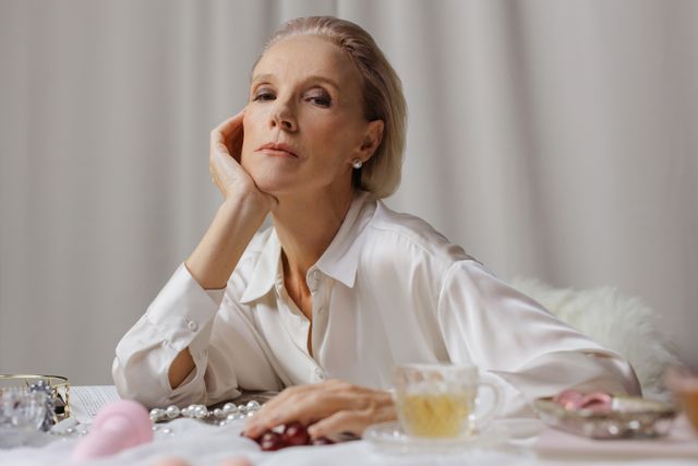 žena v menopauze